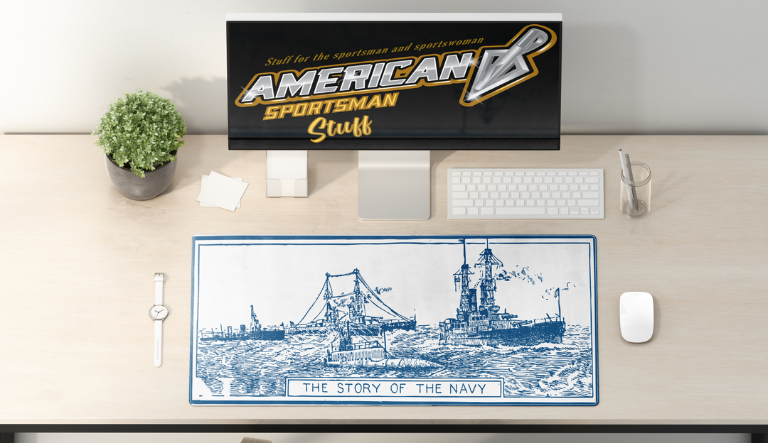 History Of The Navy Desk Pad | Mouse Pad