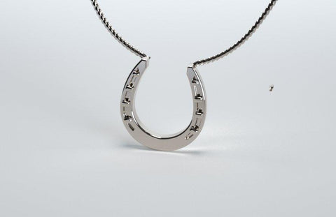 Sakcon Jewelers Horseshoe_3 Pendant, Equestrian Pendant