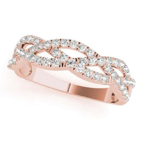 Sakcon Jewelers Ring 14k Rose Gold Ana Diamond Ring