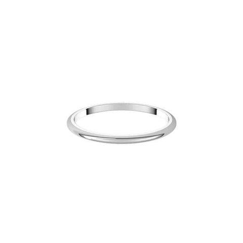 Sakcon Jewelers Ring Wedding Band-1.5mm Half Round