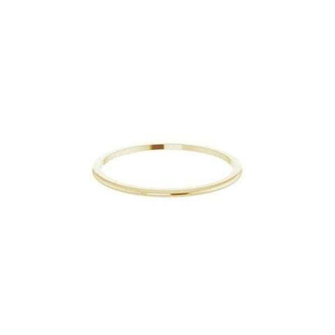 Sakcon Jewelers Ring Wedding Band-1mm Half Round