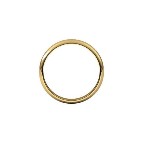 Sakcon Jewelers Ring Wedding Band 3.0mm Half Round