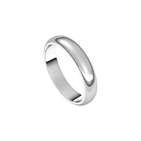 Sakcon Jewelers Ring Wedding Band 4.0mm Half Round