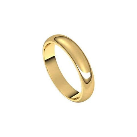 Sakcon Jewelers Ring Wedding Band 4.0mm Half Round