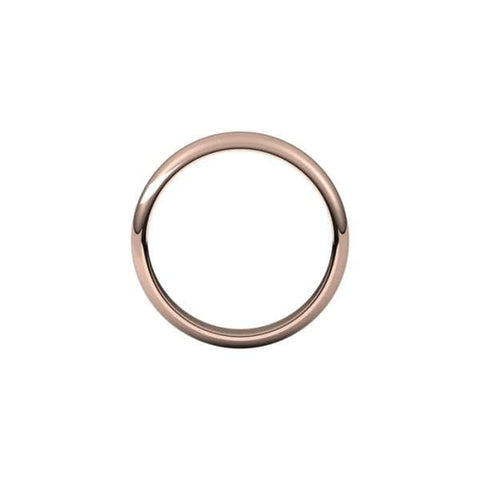 Sakcon Jewelers Ring Wedding Band 4.0mm Half Round