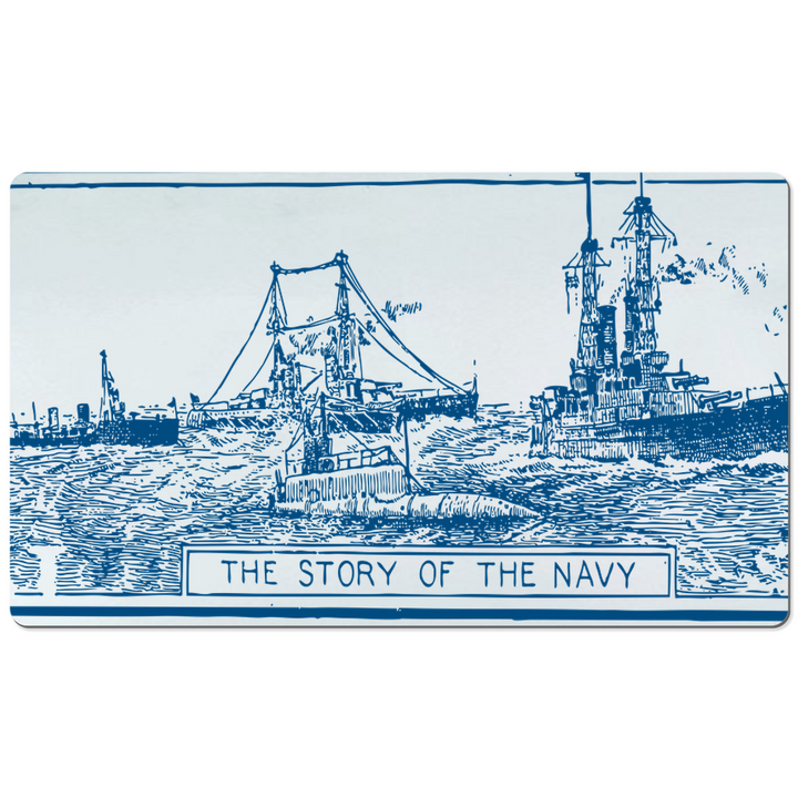 History Of The Navy Desk Pad | Mouse Pad