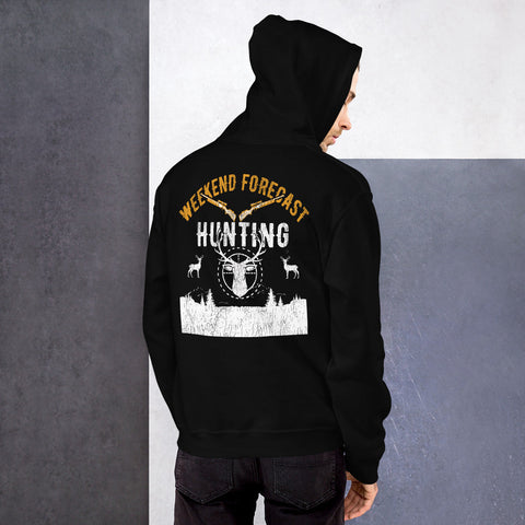 Weekend Forecast-Hunting Hoodie, Deer Hunting Hoodie, Hunting Gifts