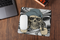 Grim Reaper Skull and Guns Desk Pad | Mouse pad
